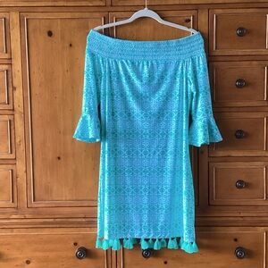NWOT Woman’s Cabana Life Off Shoulder Dress Size M